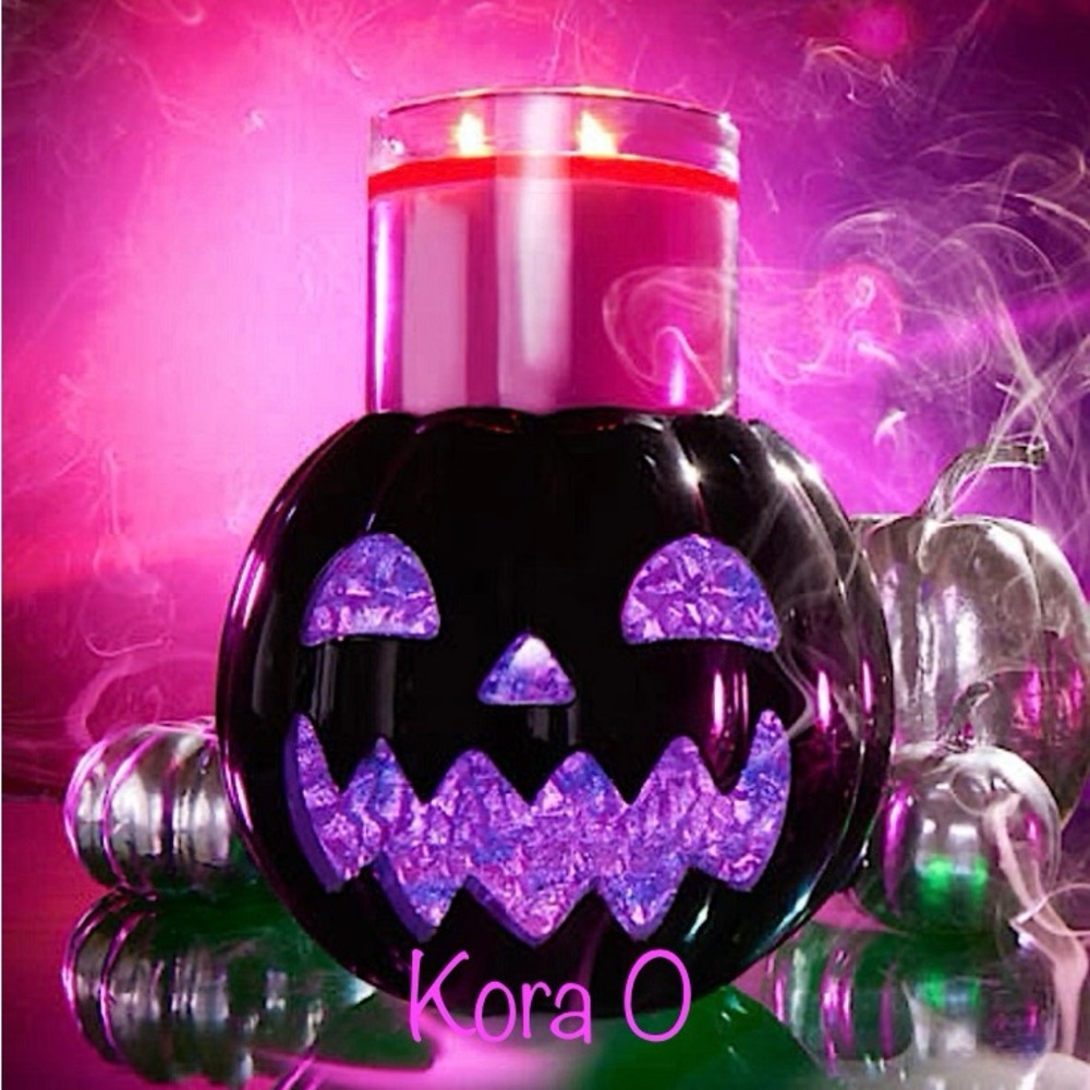 BBW Light-Up Crystal Pumpkin NEW